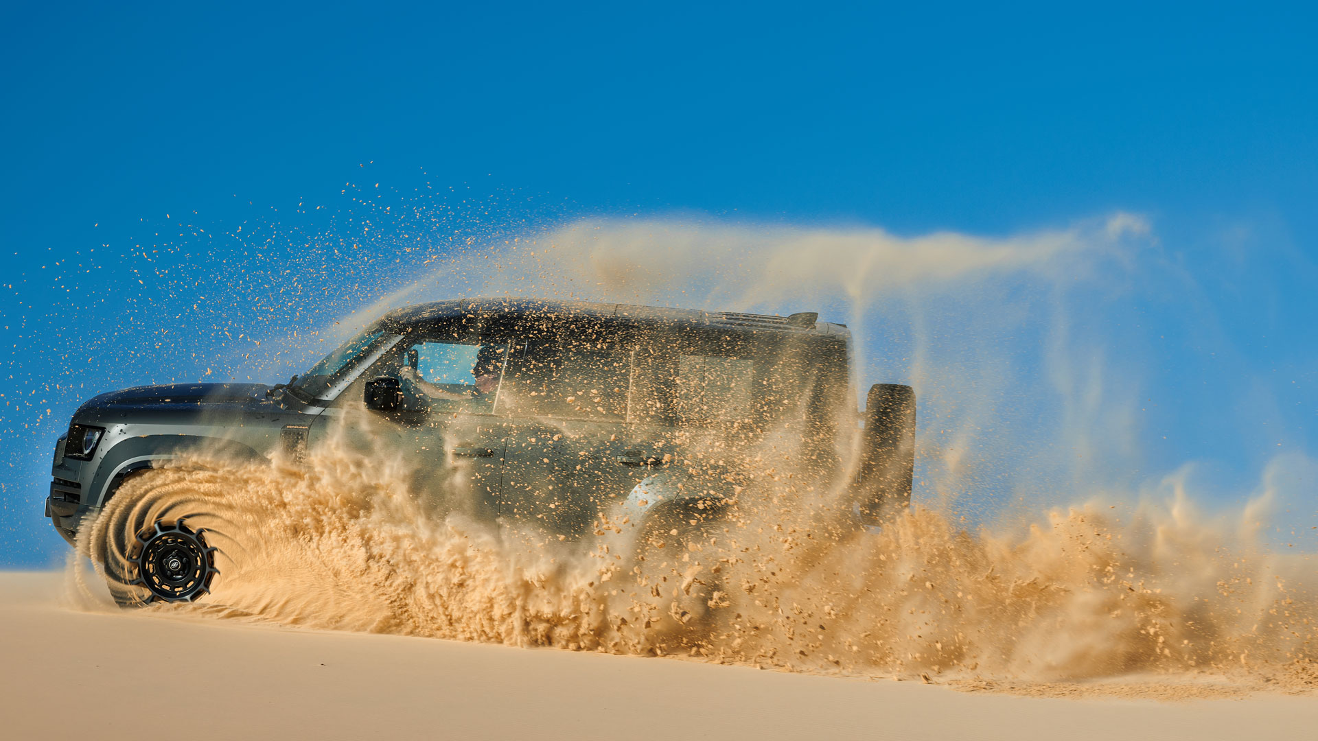 Range Rover Electric testing