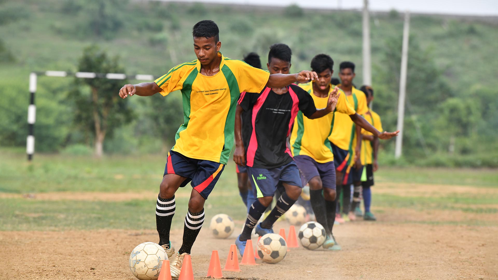 Cadets undergoing training